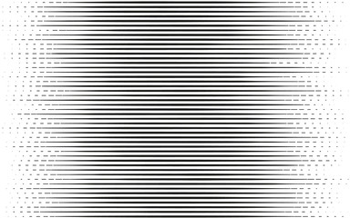 Line halftone pattern with gradient effect.