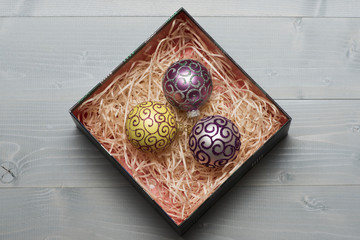 Colorful Christmas or New Year decoration