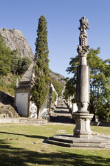 Fototapeta na wymiar Peneda Sanctuary of Our Lady