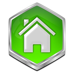 Home Button - 3D illustration