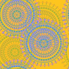 Ornamental abstract pattern.