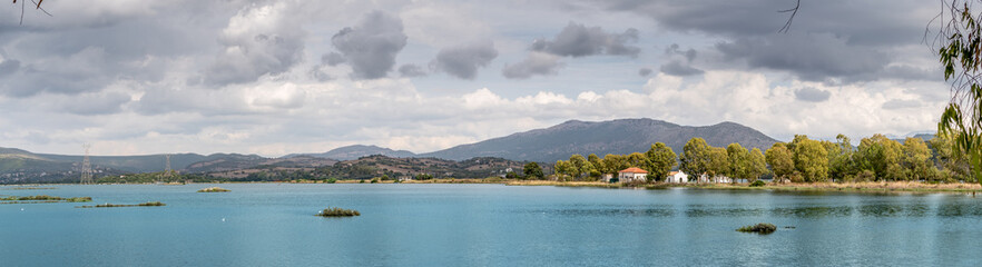 Fototapeta na wymiar Lefkada panorama