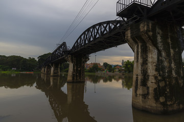 River Kwai Bridge, Kanjanaburi World War 2 historical bridge