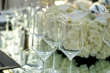 Party Setting with Bokeh Background