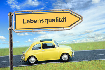 Schild 166 - Lebensqualität