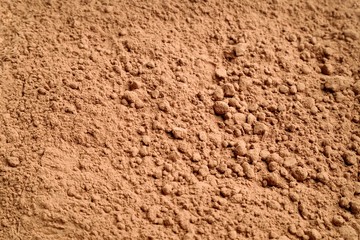 Cocoa powder close-up background