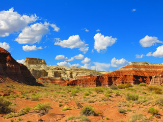 toadstool rock formation,  Grand Staircase Escalante National Monument
