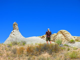 toadstool rock formation,  Grand Staircase Escalante National Monument
