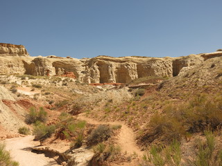 toadstool rock formation,  Grand Staircase Escalante National Monument
