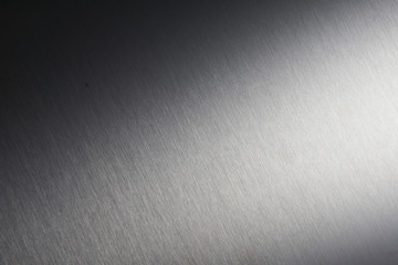 full frame texture of brushed aluminium surface