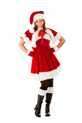 Christmas: Cute Christmas Santa Elf Girl