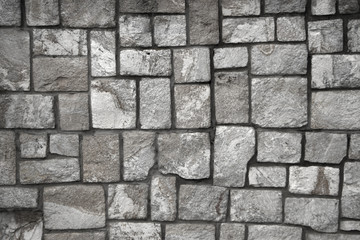 wall of natural stone, travertine, marble, slate, sandstone. bac