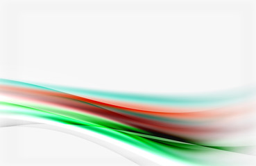 Wave abstract background