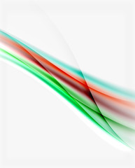 Wave abstract background