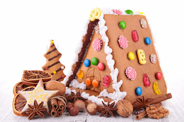 gingerbread house for christmas