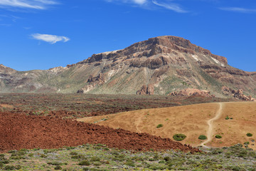 Vulkanische Landschaft auf Teneriffa