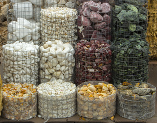 wet crushed marble, pebbles, granite, texture,