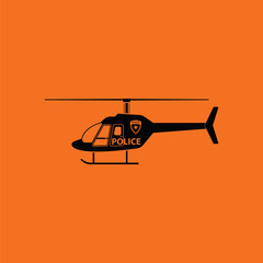 Police helicopter icon