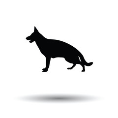 German shepherd icon