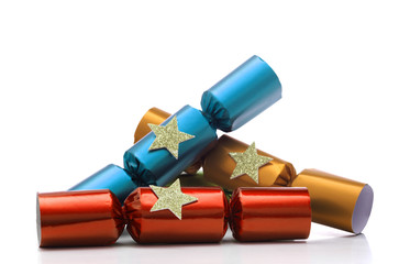 Pile Christmas Crackers