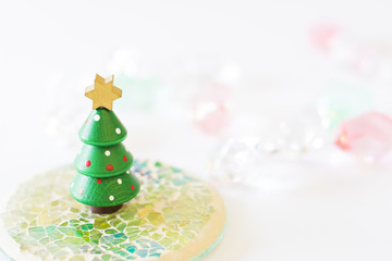 クリスマスツリーの置物