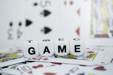 game, dice letters