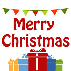 Merry Christmas. holiday image. vector