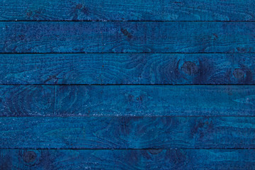 Blue wooden wet texture