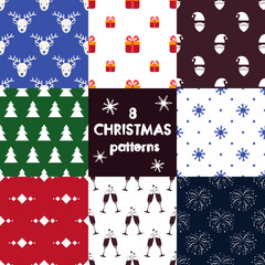 8 Christmas patterns