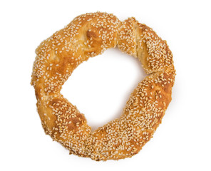 bagels with sesame seeds 