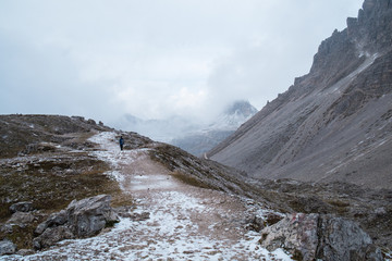 Dolomites mountain panorama