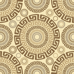 Fototapeta premium Abstract ancient vector seamless pattern