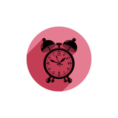 Mirroring alarm-clock 3d vector symbol, best for use in graphic