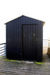 Fototapeta premium Cabane au bout de la jetée 