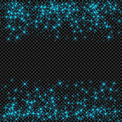 Obraz premium Creative concept Vector set of glow light effect stars bursts with sparkles isolated on black background. For illustration template art design, banner for Christmas celebrate, magic flash energy ray