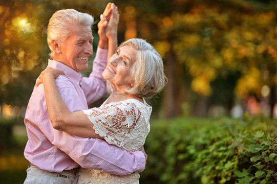 Portrait Of Senior Couple 