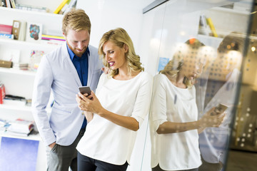 Obraz premium Business couple