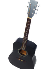 electric guitar isolated on white background