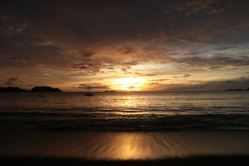 Fototapeta na wymiar Playa in Costa Rica