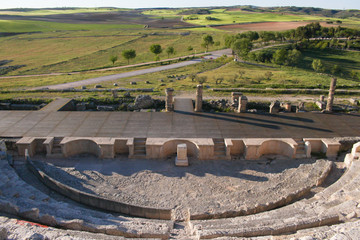 Ciudad romana de Segóbriga, Saelices, Cuenca, España
