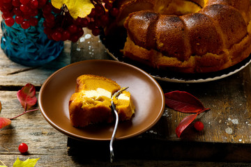 Pumpkin Cream Cheese Bundt Cake