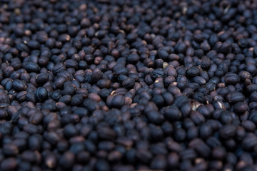 Coffee beans pattern.