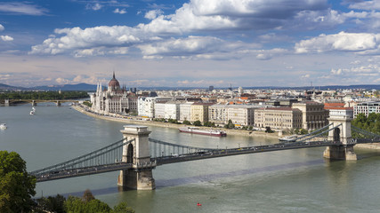 Fototapeta premium Budapest Old Town skyline.