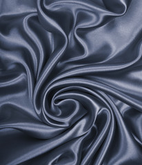 Smooth elegant grey silk can use as background