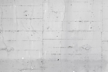 White concrete wall, flat background