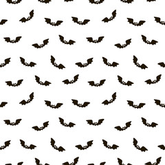 Halloween seamless vector pattern.