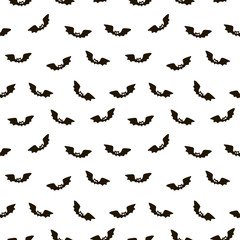 Halloween seamless vector pattern.