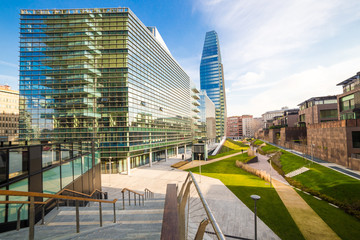 Fototapeta premium Milan Skyscrapers