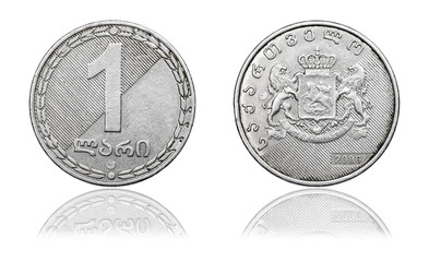 Coin 1 GEL Republic of Georgia