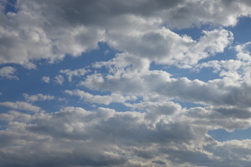 Fototapeta na wymiar Clouds in the blue sky